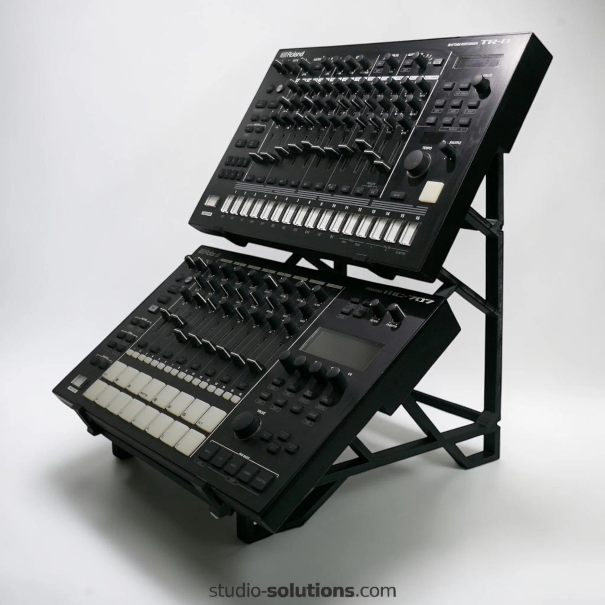 2 Tier Roland Aira Double Tabletop Desktop Music Studio Stand MX-1